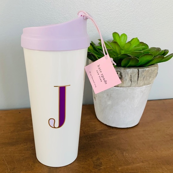 Kate Spade new york Monogrammed Travel Mug